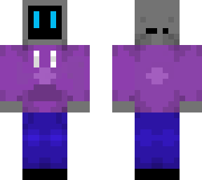 tv head with a hoodie
