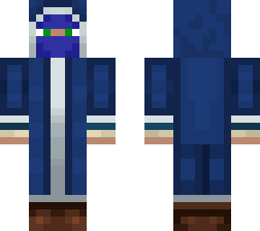 covered up toggleable blue wandering trader