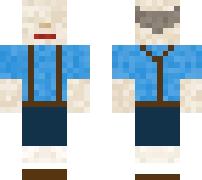 creepy man