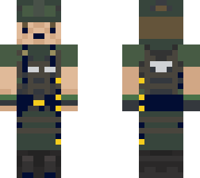 fanb "rajucho's" uniform with olive green cap with tactical vest