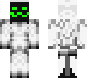 green face robot