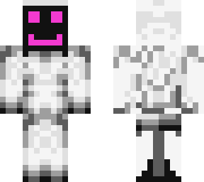 pink face robot