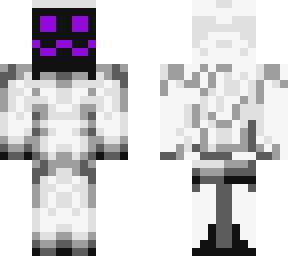 purple face robot
