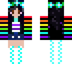 rainbow skin <3