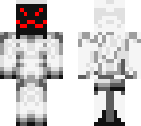 red face robot