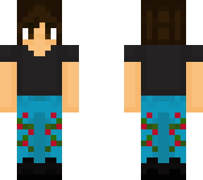 rose patterned jeans outfit