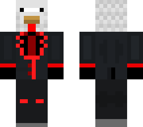 updated fire chicken in a suit