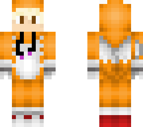 blonde tails onesie