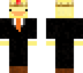 duck in suit