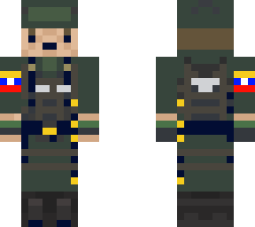 fanb patriot uniform with olive green  tactical hat with tactical vest