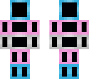 finished glowing trans skin <3
