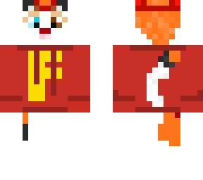 flameshot (my oc) plus clothes