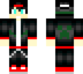green read and black