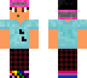 me with rainbow crocs