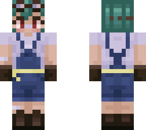 mechanic green hair version