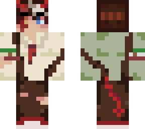 my mc current skin lol