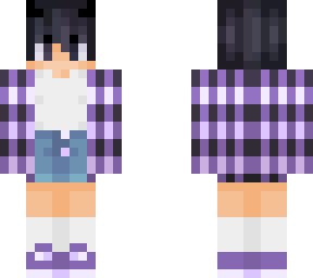 purple flannel