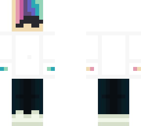 rainbow gamer boy