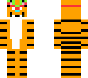 tiger in crown