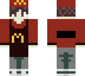 trabajador mcdonald's