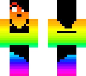 weird rainbow ghost