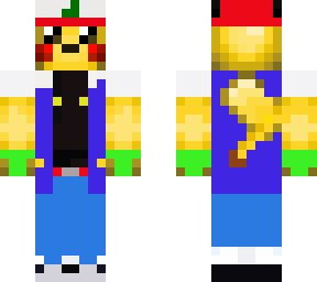 ash y pikachu