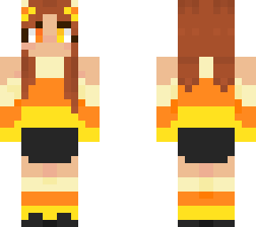 candy corn demon girl