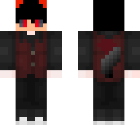 emo fox boy anzug