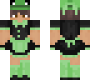 frog hat maid guy