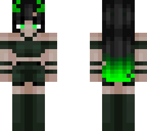 green devil girl