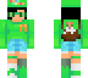 jojosolos green geckos skin.