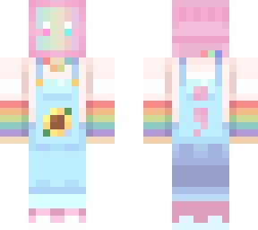 lgbtq+ pastel tv head w/ semicolon;