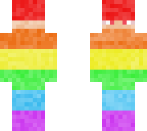 pride flag as a person!