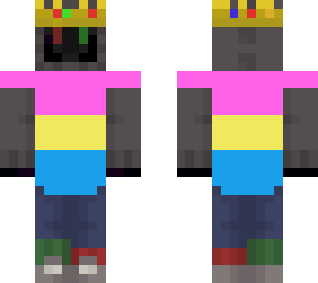 ranboo themed pan flag since i found out im pan and not bi