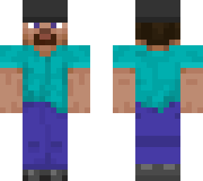 steve with a top hat