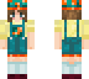 warped mushroom overalls