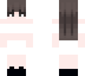 white off the shoulder two piece girl