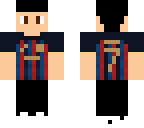 Barca fan | Minecraft Skin
