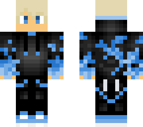 blonde blue shade hoodie boy