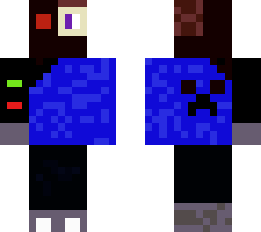 blue robotic guy