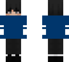 boy with blue sweater