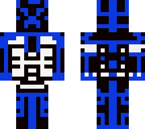 creeper bone blue