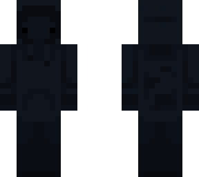 dark hooded