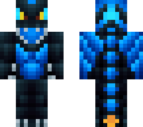 dragon gamer azul