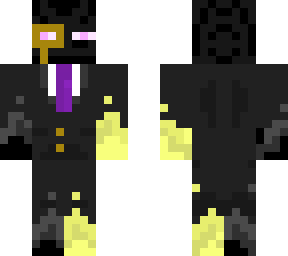 enderman with a tux