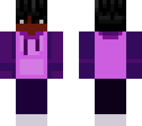 purple hoodie for minecraft pvp