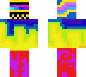 rhythm rainbow glitch robo
