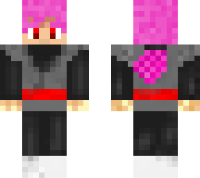 ssjr goku black with energy sword on back