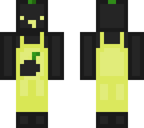 a black pear