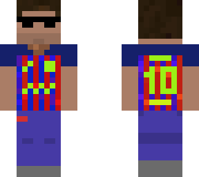 auron clasico con skin del barca